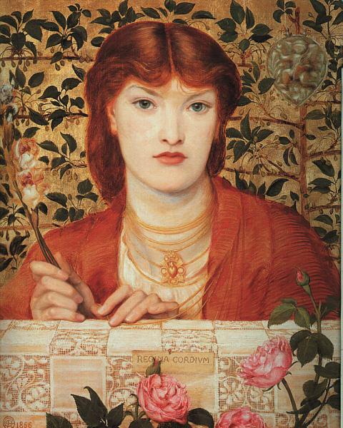Dante Gabriel Rossetti Regina Cordium France oil painting art